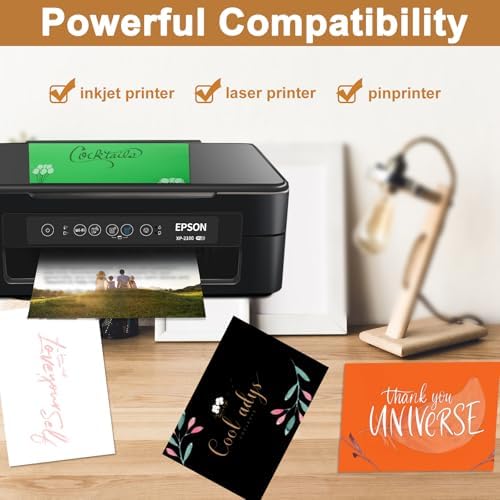 Silunkia 40 Sheets Orange Cardstock 8.5 x 11 Craft Paper 75lb