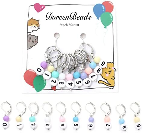 DoreenBeads Stitch Markers for Crocheting and Knitting
