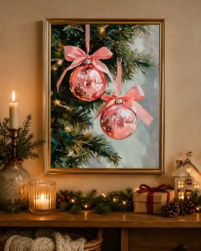 Paint by Numbers for Adults Beginner, Christmas Ornament 12 x 16 Inch