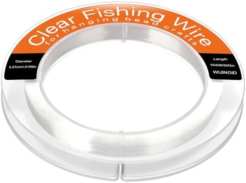 Fishing Line Wire Monofilament Clear Nylon String for Fishing Hanging Craft