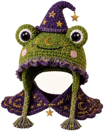 Fantasy Animal Hood Hat DIY Crochet Kit, Complete Crochet Starter Set