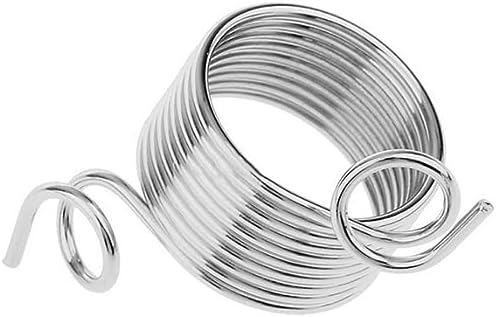 STOBOK 4pcs 19mm Stainless Steel Knitting Stoppers Yarn for Knitting Machine Crocheting