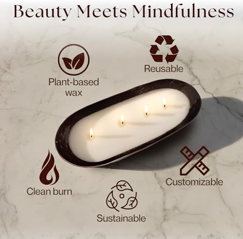 LILY LADUE Sand Candle Refill Kit - 1Lb/16Oz Pearled Candles Sand and Wicks (24) Without Holder, Unscented Aroma Beads, Reusable Powder Pearls Bulk Wax Pearls for Refillable Pearlized Pellet Set
