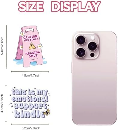 104 PCS Romance Book Stickers for Kindle- Bookish Fantasy Dragon Aesthetic Stickers for Kindle Case, Water Bottle, Scrapbook, Journal - Cute Book Lover Gifts for Adults Teens