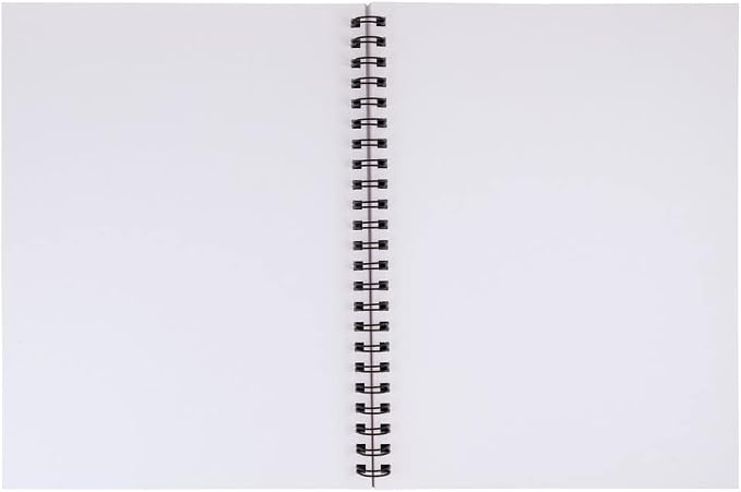 UCreate Fashion Poly Cover Sketch Book, Colorful Cover, Spiral Bound