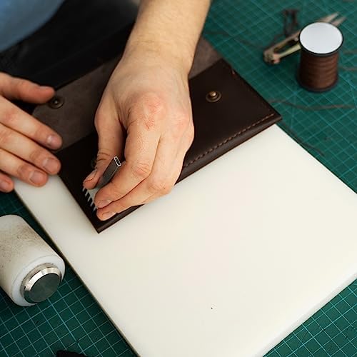 HARFINGTON Leather Craft Punching Pad 3.94"x3.94"x0.39" Mute Mat Board
