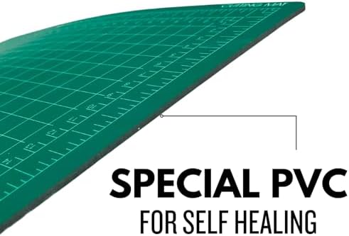 ARTIST'S BEST 18" x 24" Self Healing Cutting Mat | Rotary Cutting Sewing Mat for Craft, Fabric, Scrapbooking Sewing