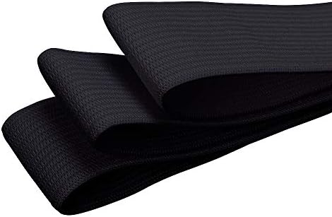 Airisoer Elastic Bands for Sewing 1 Inch x 12 Yards, Black