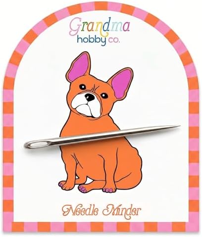 Aspen Lane Magnetic Needle Minder Needlepoint Accessory (Frenchie)