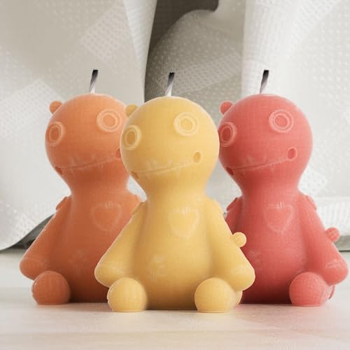 Animal Doll Candle Silicone Mold for Resin Casting & Candle Making