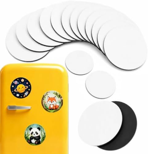 15 Pack Mini Canvas Boards with Soft Magnet Back