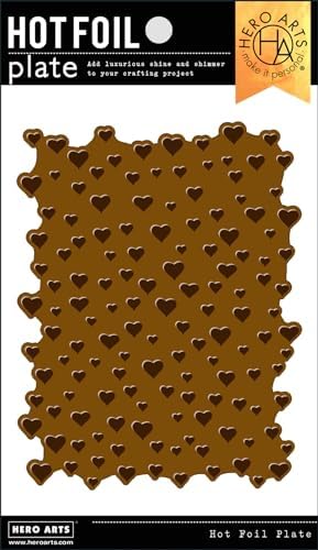 Hero Arts HF111 Hearts Hot Foil Plate