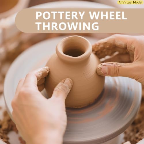 VIBRATITE 10LB Air Dry Clay, Yellow Modeling Clay for Pottery & Sculpting | Easy to Shape for Hand Building, Wheel Throwing, DIY Crafts, Classroom Art Projects, Ideal for Beginners & Artists