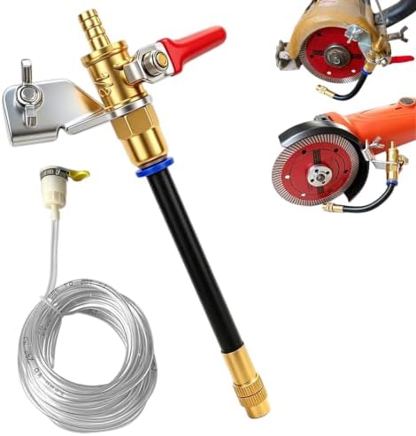 Angle Grinder Dust Remover Water, Universal Grinder Water Attachment，S：20M