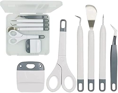 Corey-z Craft Vinyl Weeding Tools Set,Compatible with Cricut/Silhouette/Siser/Oracal 631 651 751 Vinyl,6pcs Gary