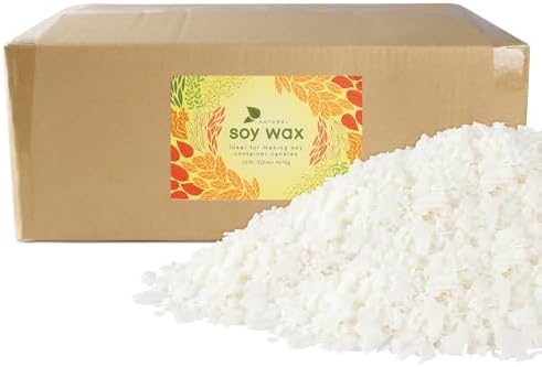 Pure Soy Wax for Making Candle - Pure Nature DIY Soy Wax Flakes -20 Pound Bag…