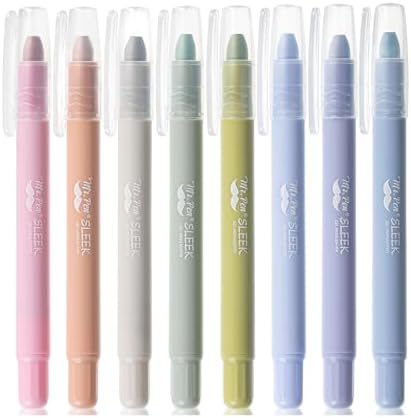 Mr. Pen- No Bleed Gel Highlighters, Assorted Colors, 8 Pack
