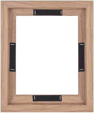 MCS Canvas Float Frame, 8x10, Walnut
