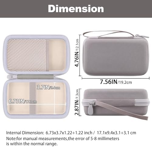 khanka Case for Liene Pearl N200 Pro Portable Photo Printer,Golden