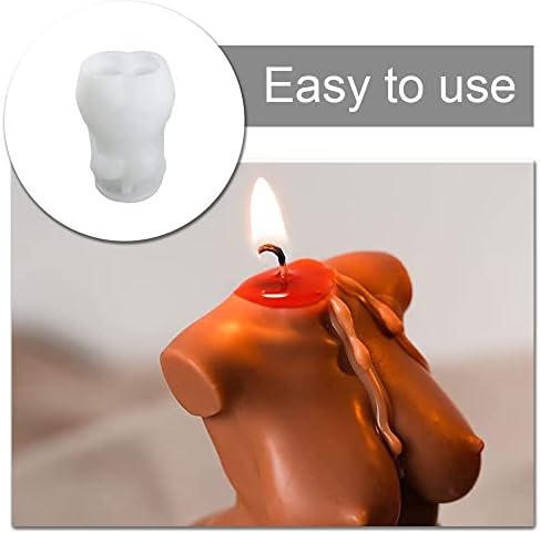 3D Woman Body Candle Mold Silicone Candle Molds for Candle Making DIY Craft