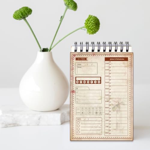 ORIGACH Plans and Schedules Clear Stamps Date Planning Silicone Stamps for Cards Making DIY Scrapbooking Photo Album Decoration, 6.3x4.3inch