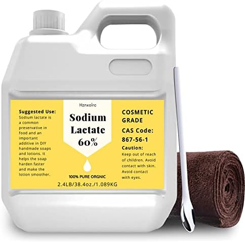 38.4 oz Sodium Lactate for Soap Making&Lotion,Premium Sodium Lactate Liquid