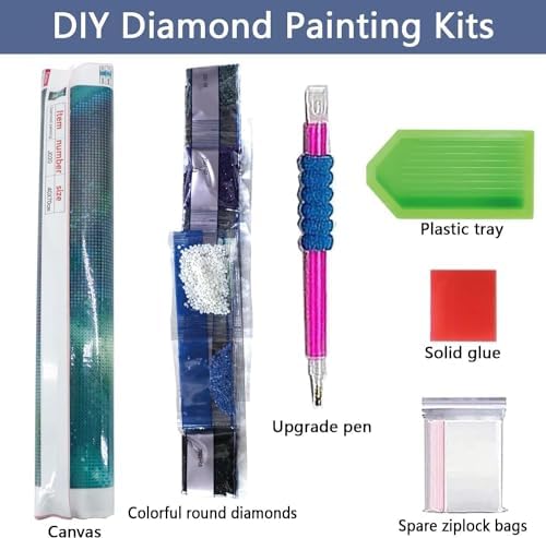 Benjenes Frog Diamond Art Kits for Adults, Funny Diamond Painting Kits