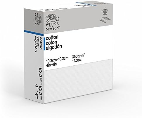 Winsor & Newton Classic Cotton Canvas, 4" x 4" Deep Edge