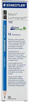 STAEDTLER MARS LUMOGRAPH PENCIL 2B - Box of 12