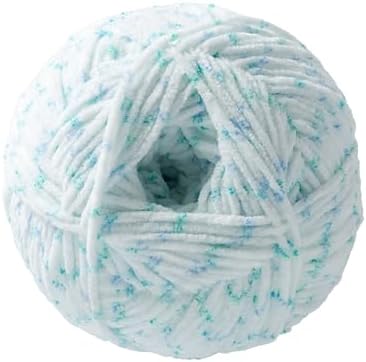 Loops & Threads Skinny Chenille Multi Yarn - Yarn for Knitting, Crochet, Weaving, and Arts & Crafts - Parrot Multi, Polyester, 7.7 oz