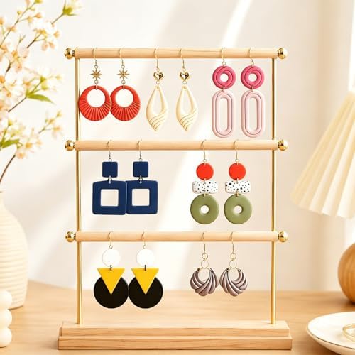 12Pcs Polymer Clay Earring Cutters Set, Modern Geometric Shapes Clay Cutters for Polymer Clay Jewelry Making, Minimalist Earring Cutters with Fan Teardrop Square Triangle Oval Shapes