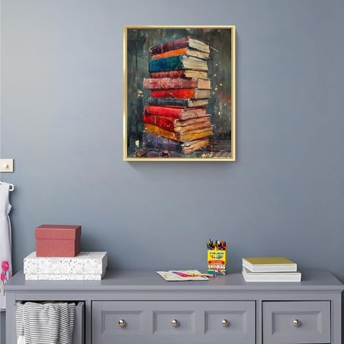 Arpilul Book Paint by Number for Adults-Paint by Numbers for Adults Beginner, Adult Paint by Number Kits on Canvas for Home Wall Art Decoration and Gifts 16x20Inch(Z-YH44)