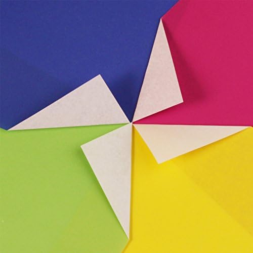 Opret Origami Paper Large Single Sided for Arts and Crafts Projects | Origami Papers, 20X20cm / 8 Inch, 100 Sheets, 50 Vivid Colors