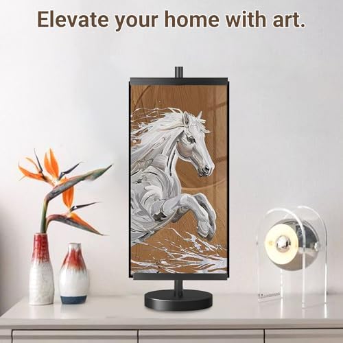 28''Adjustable Tabletop Easel Stand, Picture Easels for Display-Black