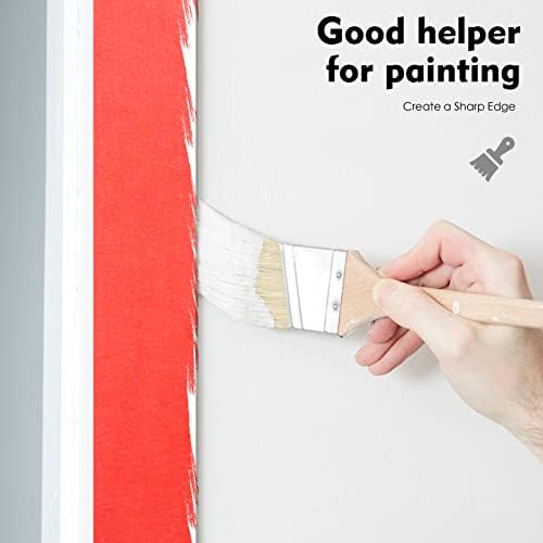Red Painters Tape,1 inch x 60 Yards