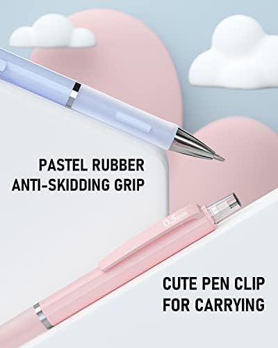 Nicpro 3PCS Pastel Mechanical Pencil Set, 0.5 Mechanical Pencils