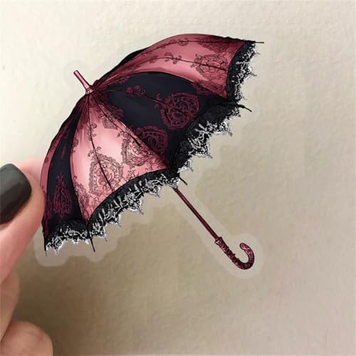 50pcs Transparent Vintage Stickers for Kids,Vintage Masquerade Sticker Halloween Waterproof PET Stickers for Scrapbook Journaling Photo Album Collage Card Victorian Sticker for Teens and Adults