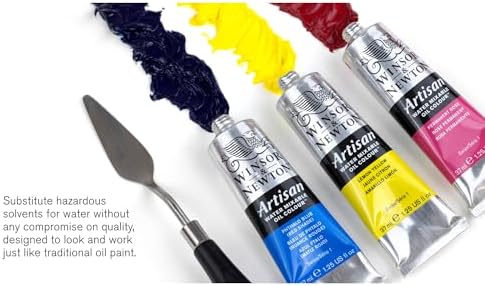 Winsor & Newton Artisan Water Mixable Oil Paint, 200ml, Alizarin Crimson