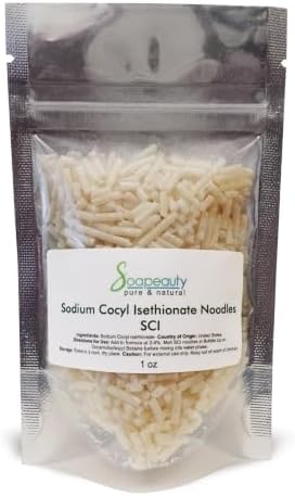 Sodium Cocoyl Isethionate SCI Noodles Surfactant for Hair Skin 1 oz