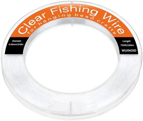 Fishing Line Wire Monofilament Clear Nylon String for Fishing Hanging Craft