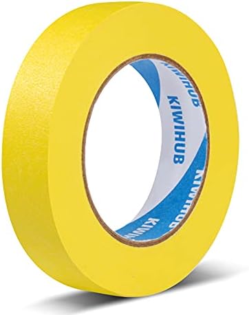 Yellow Painters Tape,1 inch x 60 Yards