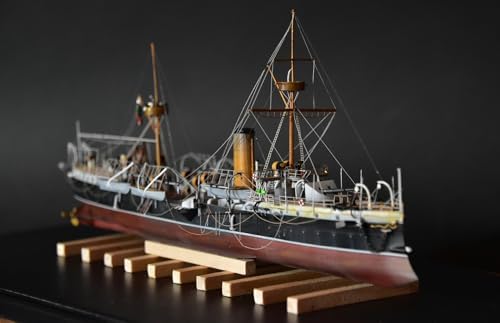 Vallejo - Naval (Steam Era) Acrylic Paint Set | Model Color | High Pigmentation Colors| Realistic and Historical Finishes for painting Steamships of any Era | 16 Bottles x 18 ml. (0.60 fl.oz)