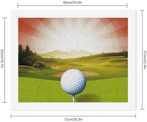QMNBTES Paint by Numbers Kit for Adults Beginner Golf Sport Paint by Number Kits on Canvas Number Painting Drawing Paintwork DIY Oil Painting Kits for Gift Home Wall Decor