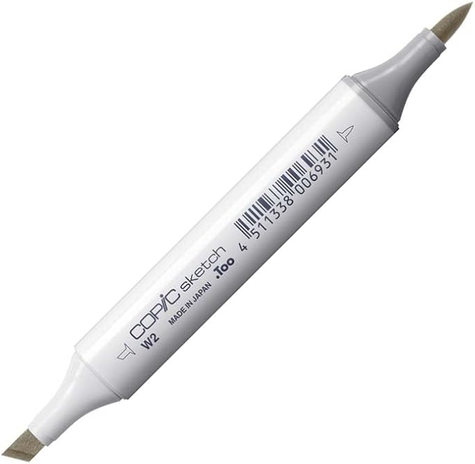 Copic Markers W2-Sketch, Warm Gray