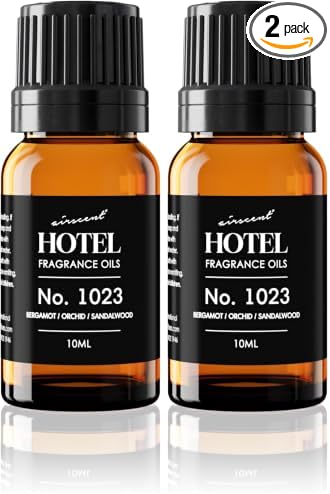 AirScent Hotel Diffuser Oil No. 1023 - Baccarat Hotel Inspired - 10 mL (Pack of 2)