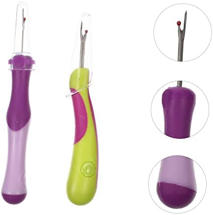 2pcs Ergonomic Seam Kit Remover and Thread Cutter for Easy Sewing and Crafting Comfortable Grip for Tailoring and Embroidery Projects