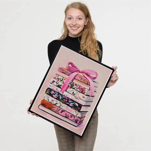 Pink Book Diamond Art Kits for Adults Diamond Painting Kit for Adults
