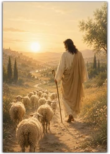 CRZMODE Jesus Paint by Numbers Kit for Adults, Jesus, 16x20 inch