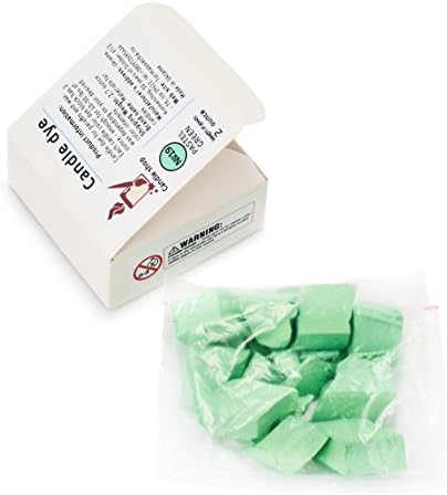 Pastel Green Candle Wax Dye 2 oz - Candle Color Dye Blocks