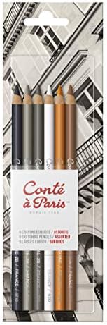 Conté à Paris 6-Count Sketching Pencils Set